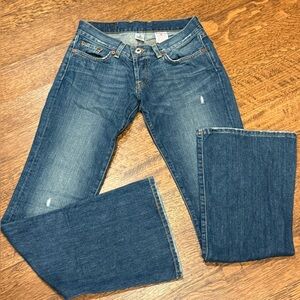 Vintage Y2K 90s Lucky Brand Dream Jeans Women’s 2/26 USA Made RARE 100% Cotton